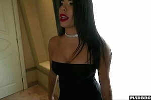 Cute Italian girl stole, got fucked by powerful boss