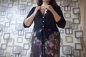 A young Asian beauty with big natural breasts