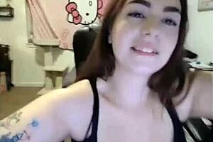Creamy home made dick play with girlfriend