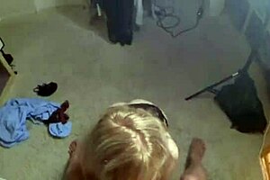 sexy milf Nina Hartley naked, she takes off her panties and gets fucked hard