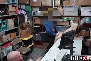 This is why teenthief punished for taking big cock at work