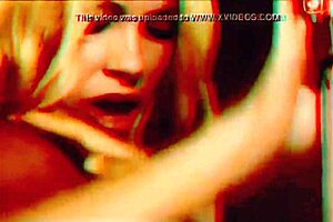 Big tits Monica Farro and Trippy threesome softcore