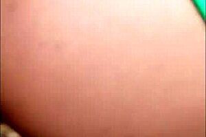 Beautiful amateur girl is being stretched and filled by her asshole